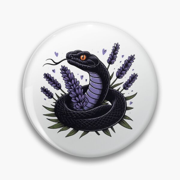 Item preview, dangerous snake in lavender3 designed and sold by cupipl.