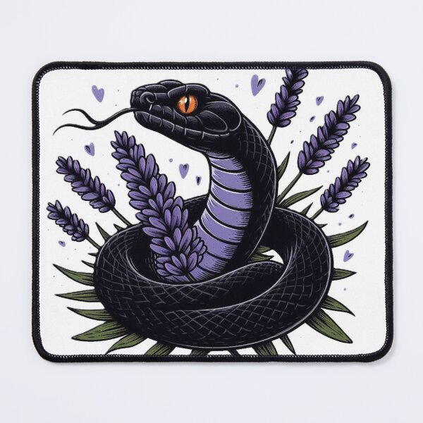 Item preview, dangerous snake in lavender3 designed and sold by cupipl.