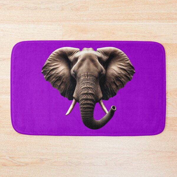 Item preview, ELEPHANT HEAD - #9900CC designed and sold by Marlon Oseguera.