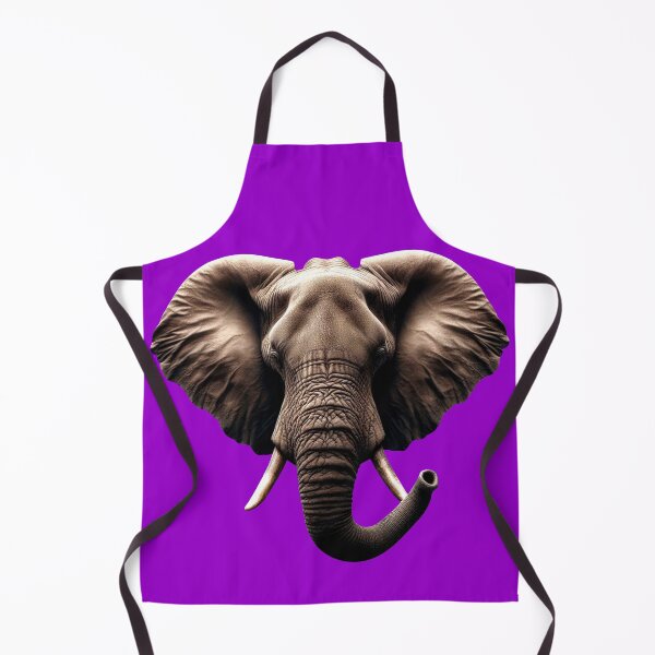 Item preview, ELEPHANT HEAD - #9900CC designed and sold by Marlon Oseguera.
