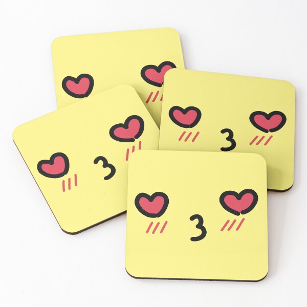 Artikelvorschau, Kopie des Kawaii japanischen Kuss-Emoticons entworfen und verkauft von NaneartMagical.