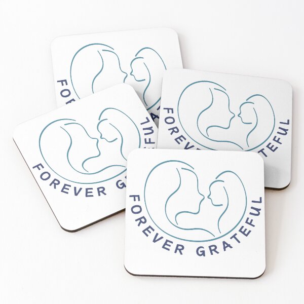 Item preview, Forever Grateful - Elegant Line Art of Mother and Child Bond designed and sold by Hill Strom.
