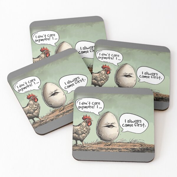 Item preview, Chicken or the Egg.  Resolved. designed and sold by FamouslyStupid.