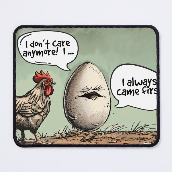 Item preview, Chicken or the Egg. Resolved. designed and sold by FamouslyStupid.