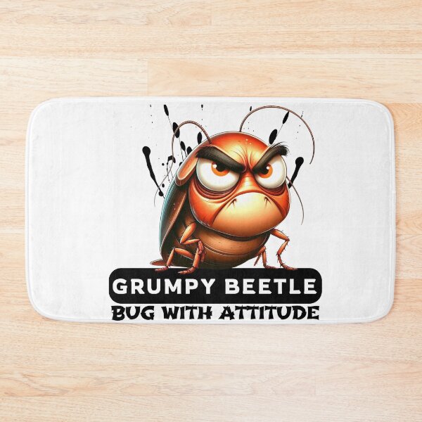 Item preview, Grumpy Beetle: Bug with Attitude designed and sold by Hungry-Murphy.