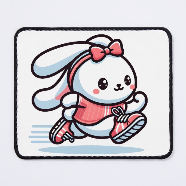Item preview, Kawaii Rabbit With Sneakers designed and sold by CanvasCutie.