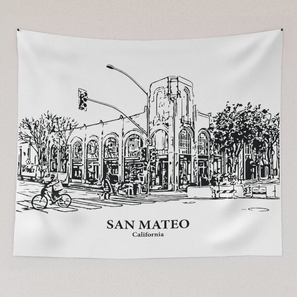Item preview, San Mateo - California designed and sold by Lakeric Cityscapes.