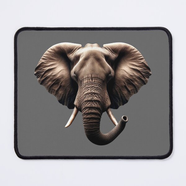 Item preview, ELEPHANT HEAD - #666666 designed and sold by Marlon Oseguera.
