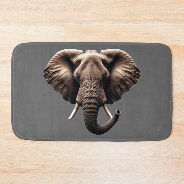 Item preview, ELEPHANT HEAD - #666666 designed and sold by Marlon Oseguera.