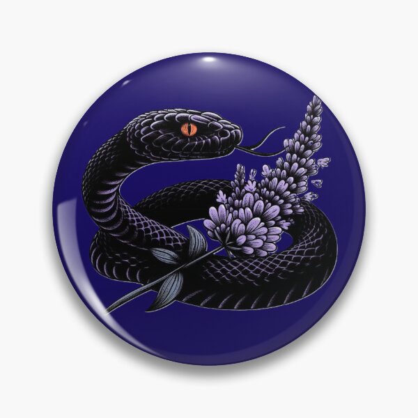 Item preview, dangerous snake in lavender4 designed and sold by cupipl.