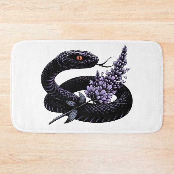 Item preview, dangerous snake in lavender4 designed and sold by cupipl.