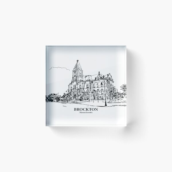 Item preview, Brockton - Massachusetts designed and sold by Lakeric Cityscapes.