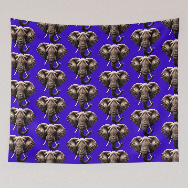 Item preview, ELEPHANT HEAD - #3300CC designed and sold by Marlon Oseguera.