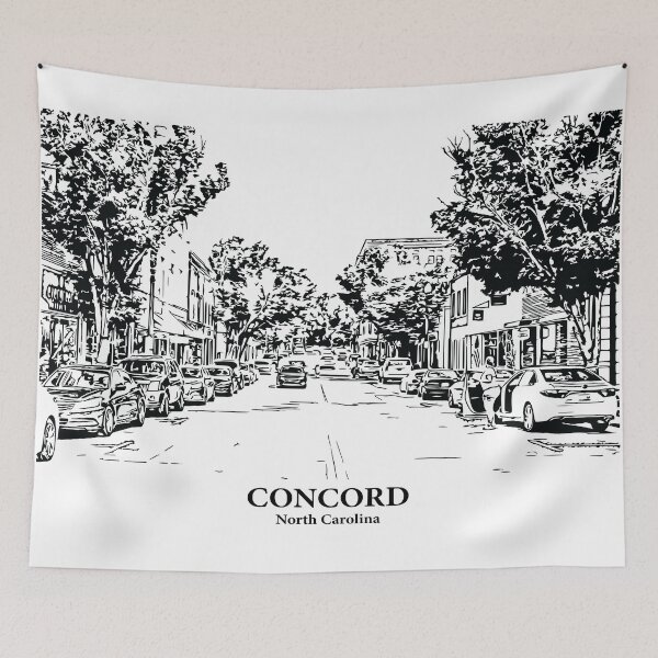 Item preview, Concord - North Carolina designed and sold by Lakeric Cityscapes.