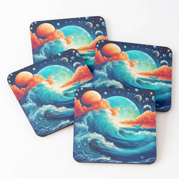 Item preview, Cosmic Wave: A Journey Through Oceanic Space designed and sold by Health And Fitness Posts e-Store.