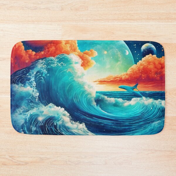 Item preview, Cosmic Wave: A Journey Through Oceanic Space designed and sold by Health And Fitness Posts e-Store.
