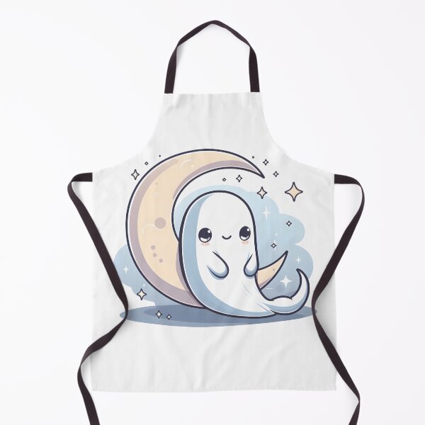 Item preview, Kawaii Gentle Banshee With A Glowing Moon designed and sold by CanvasCutie.