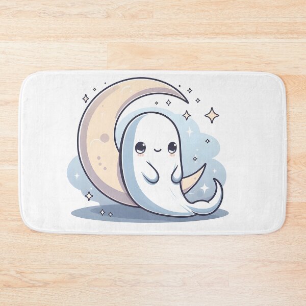 Item preview, Kawaii Gentle Banshee With A Glowing Moon designed and sold by CanvasCutie.