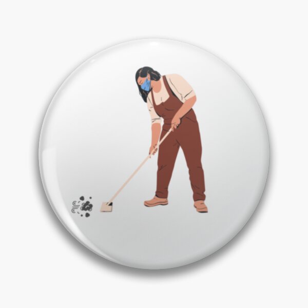 Item preview, Cleaning Lady - House cleaning designed and sold by Zubiaxoo.