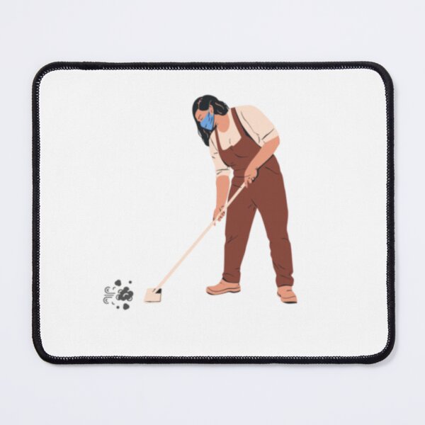 Item preview, Cleaning Lady - House cleaning designed and sold by Zubiaxoo.