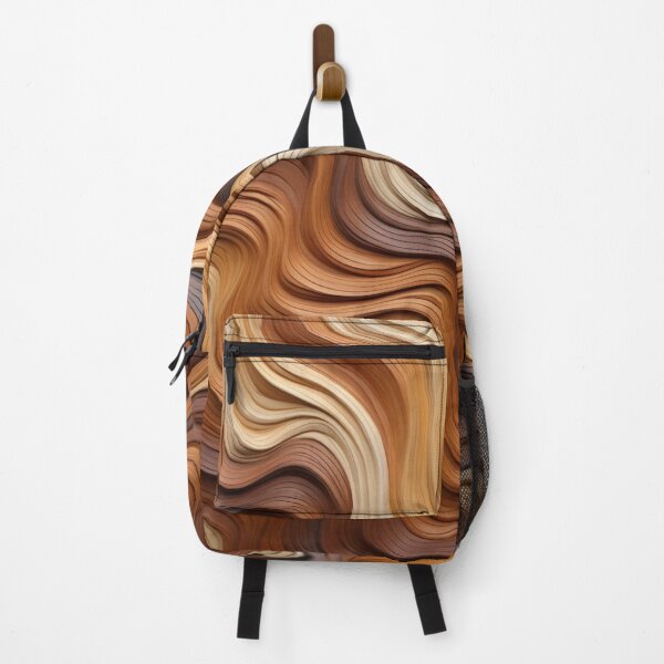 Item preview, Wooden Waves Pattern designed and sold by NicolasGlowArt.