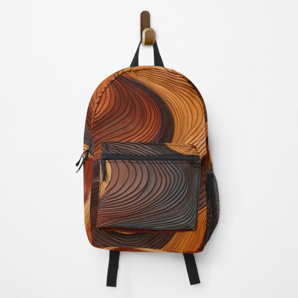Item preview, Wavy Wooden Pattern designed and sold by NicolasGlowArt.
