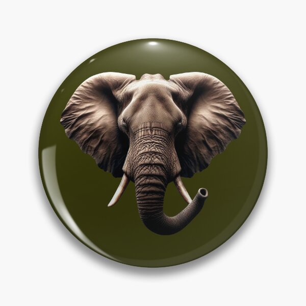 Item preview, ELEPHANT HEAD - #333300 designed and sold by Marlon Oseguera.
