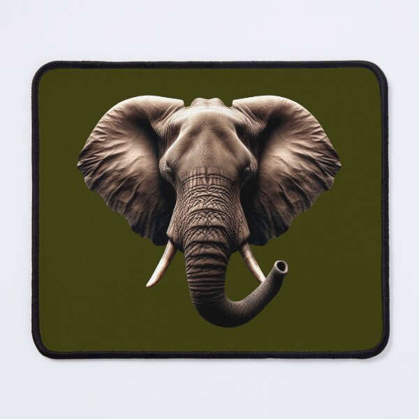 Item preview, ELEPHANT HEAD - #333300 designed and sold by Marlon Oseguera.