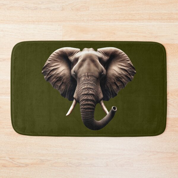 Item preview, ELEPHANT HEAD - #333300 designed and sold by Marlon Oseguera.