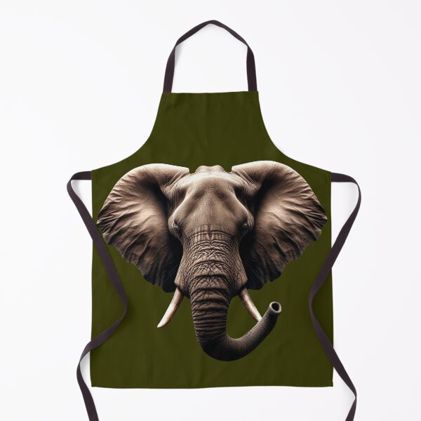 Item preview, ELEPHANT HEAD - #333300 designed and sold by Marlon Oseguera.