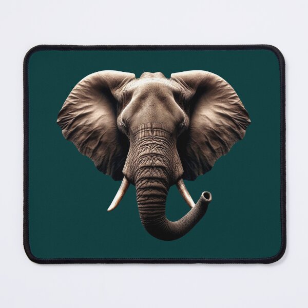 Item preview, ELEPHANT HEAD - #003333 designed and sold by Marlon Oseguera.