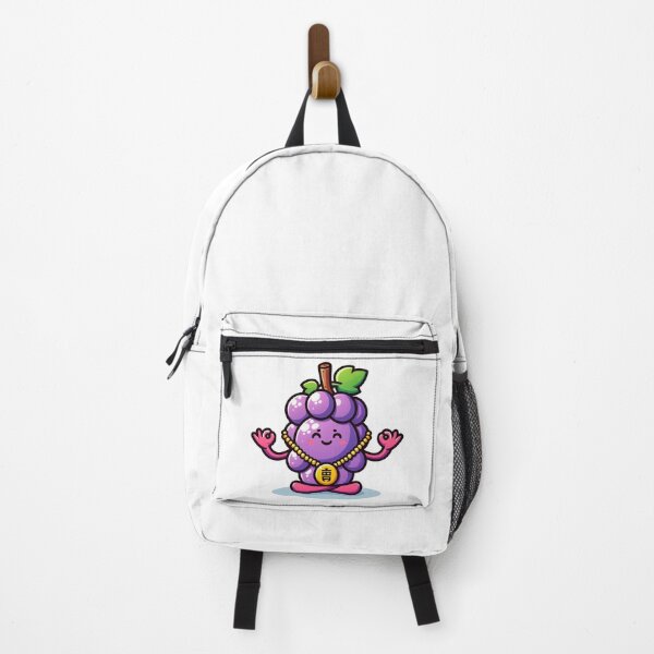 Item preview, Kawaii Grapes: Wearing A Zen Symbol Necklace designed and sold by CanvasCutie.