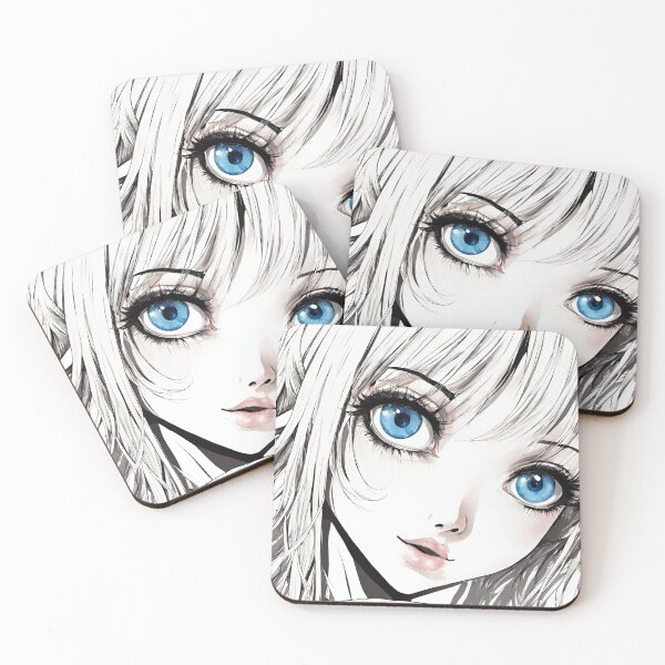 Item preview, Big blue eyes designed and sold by MyCraftForYOU.