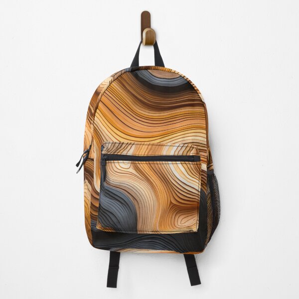 Item preview, Waving Wooden Pattern designed and sold by NicolasGlowArt.