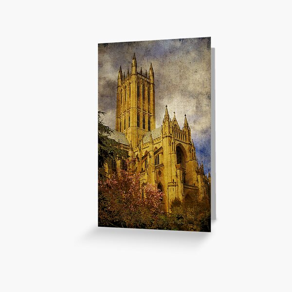National Cathedral Spring Greeting Card