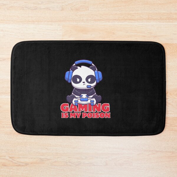 Item preview, Gaming is My Poison Funny Typography Quote designed and sold by thedazzlingmonk.