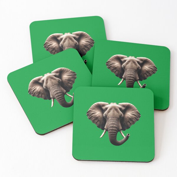 Item preview, ELEPHANT HEAD - #009933 designed and sold by Marlon Oseguera.