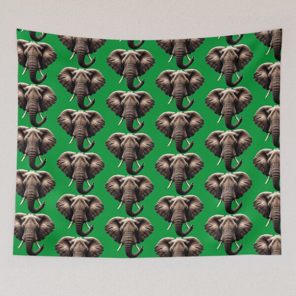 Item preview, ELEPHANT HEAD - #009933 designed and sold by Marlon Oseguera.