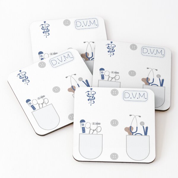 Item preview, DVM White Coat (Blue Version)  designed and sold by introVETed.