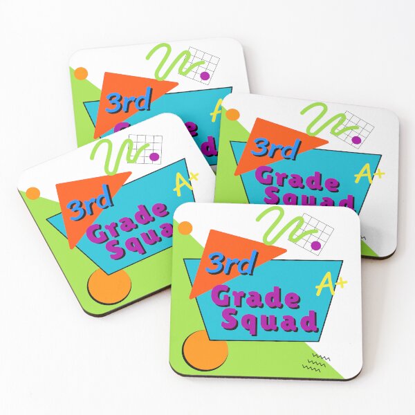 Item preview, Third ( 3rd ) Grade Squad | Team Teacher School 90s Design designed and sold by ASeasonalFlair.