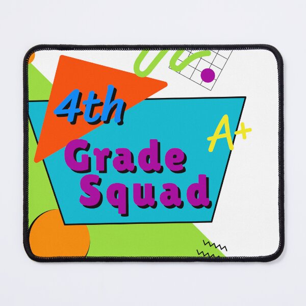 Item preview, Fourth ( 4th ) Grade Squad Team Teacher School 90s Design designed and sold by ASeasonalFlair.