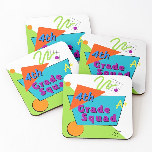 Item preview, Fourth ( 4th ) Grade Squad Team Teacher School 90s Design designed and sold by ASeasonalFlair.