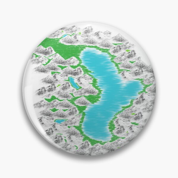 Item preview, Las Montañas Con Los Lagos Y El Valle designed and sold by PekiStore.