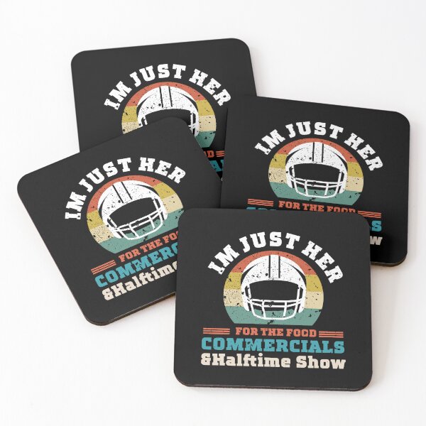 Item preview, I'm Just Here for the Food Commercials and Halftime Show designed and sold by ShopSmart213.