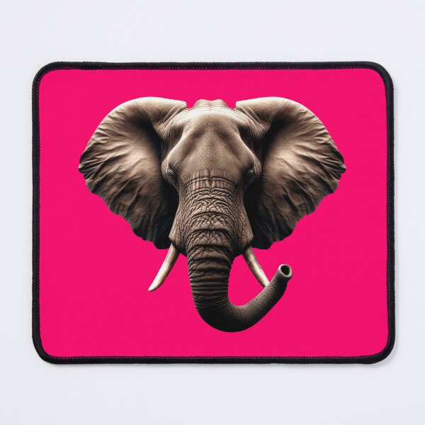 Item preview, ELEPHANT HEAD - #FF0066 designed and sold by Marlon Oseguera.