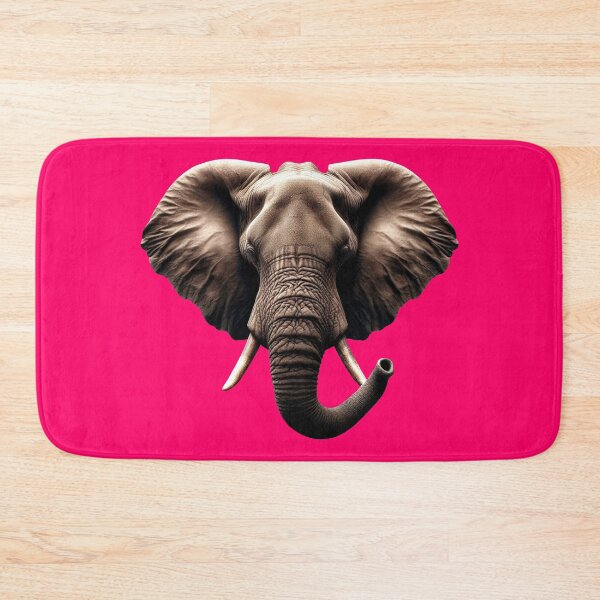 Item preview, ELEPHANT HEAD - #FF0066 designed and sold by Marlon Oseguera.