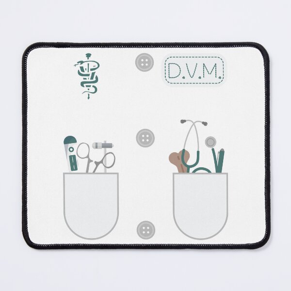 Item preview, Copy of DVM White Coat (Green Version)  designed and sold by introVETed.
