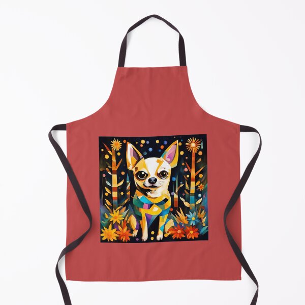 Item preview, A Chihuahua dog in a mysterious forest designed and sold by Natalia-Vlad.
