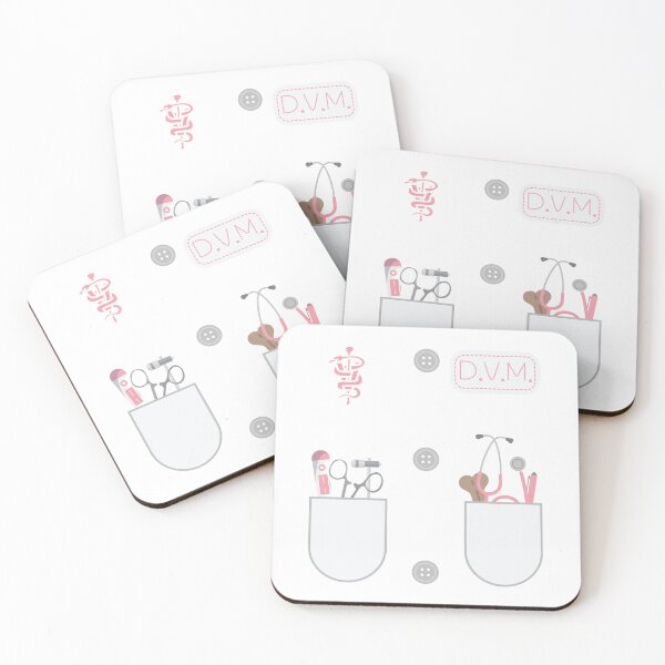 Item preview, Copy of Copy of DVM White Coat (Pink Version)  designed and sold by introVETed.