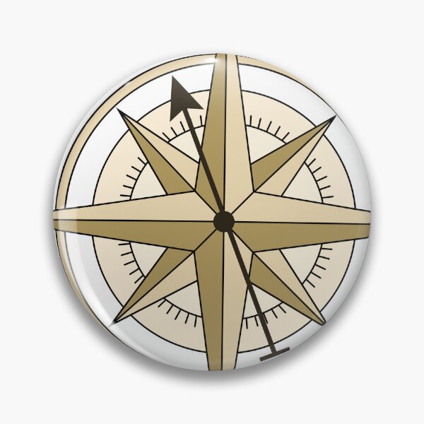 Item preview, Compass Sticker designed and sold by kacie723.